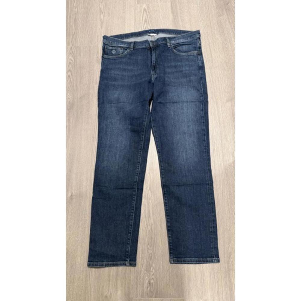 GANT Men’s Jeans W40 L32 Blue Medium Wash Slim Fit Denim